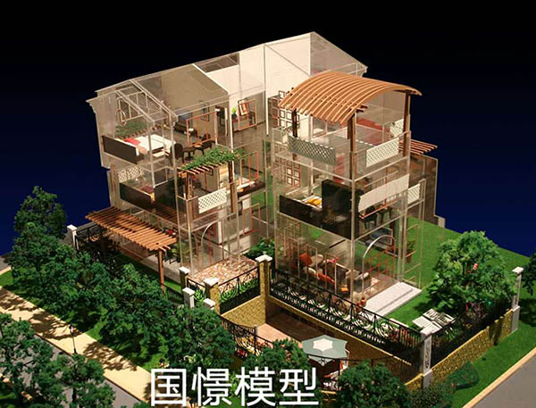 果洛建筑模型